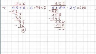 Dokończenie filmu pt Działania pisemne  mnożenie i dzielenie [upl. by Asalocin441]