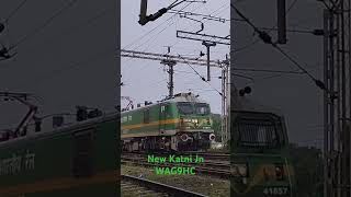 New Katni Jn WAG9HC hauling freight [upl. by Natalia500]