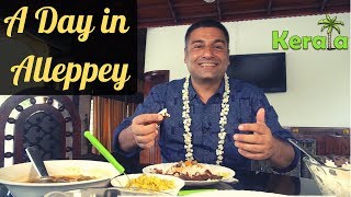 Alleppey Alappuzha Kerala Backwaters Episode 11 Houseboat tour Karimeen street food [upl. by Ettennat]