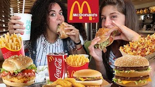 MUKBANG MC DONALDS  Mangiamo al Mc Donalds [upl. by Lecram510]