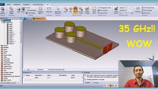 Weird Millimeter Wave Antenna Design Using CST Software [upl. by Naud]