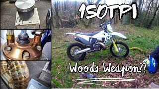 Project 150TPI  Can we make a 150tpi into a Hard Enduro weapon   KTM EXC HUSQVARNA TE BETA [upl. by Ecarret887]