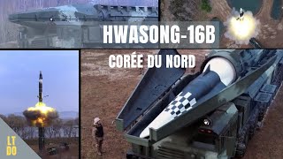 Corée du nord missile balistique Hwasong 16B [upl. by Litsyrk152]