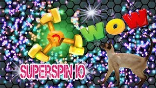 GOLD SPINNER FIDGET GAME SUPERSPIN IO I IN TOP 1 PLACE [upl. by Nonohcle901]