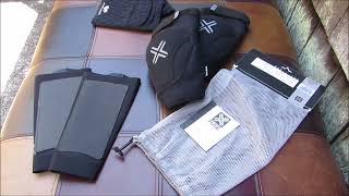 Fuse protection alpha knee pads quick look bmx Flatland Haro Lineage master bmx [upl. by Gnirol178]