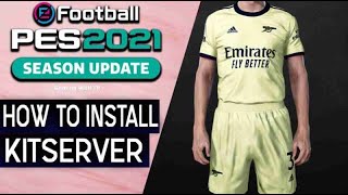 PES 2021 HOW TO INSTALL KITSERVER [upl. by Aible]