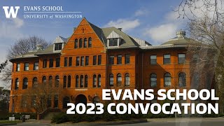 2023 Evans School Graduation Ceremony [upl. by Jeff526]