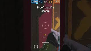 Im camp  rainbowsixsiege gaming champion [upl. by Doomham478]