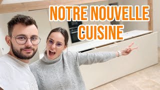 On vous présente notre nouvelle cuisine  Installation complète et présentation [upl. by Ilrahs]