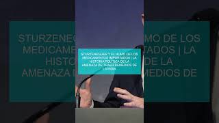 Sturzenegger y el humo de los medicamentos importados  La historia política de la amenaza de traer [upl. by Ameg]