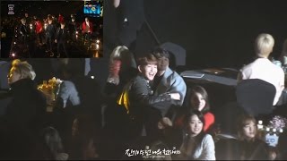 SHINee TAEYEON APINK AILEE REACTION  SEVENTEEN ADORE U 160114 SMA [upl. by Tteve]