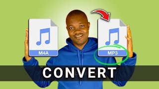 How to Convert M4A to MP3 in  3 Minutes [upl. by Novehc]