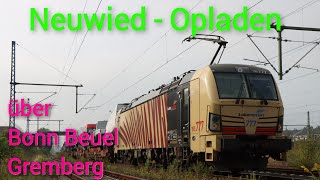 Von Neuwied nach Opladen über Bonn Beuel und Gremberg [upl. by Erdman]