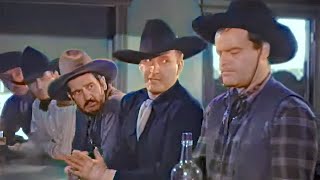 Rough Riders Western  The Gunman from Bodie 1941 by Spencer Gordon Bennet  Colorized Movie [upl. by Klatt]