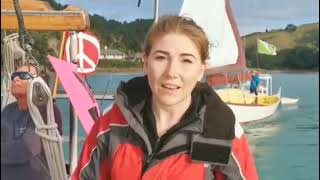 Niamh OFlynn on the Ukraine Peace Flotilla at Helena Bay [upl. by Tedie]