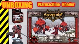 Unboxing  Warmachine  khador [upl. by Sherer]