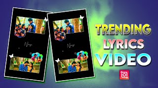 Instagram Trending Reels Video Editing Inshot App  Inshot Reels Video  Lyrics Video Editing Telugu [upl. by Saleme21]