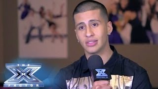 The Exit Interview Carlito Olivero  THE X FACTOR USA 2013 [upl. by Olag]