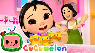 Five Little Ducks in the Bath Song  CoComelon Nursery Rhymes amp Kids Songs [upl. by Nev]