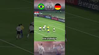 Brazil vs Germany WorldCup final 2002 all goals and highlights football brazil germany wc2022 [upl. by Aurilia]