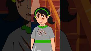 Ami mara jatam na kakima  Bangla bhuter golpo shorts cartoon animation ghost tending viral [upl. by Eilrac964]