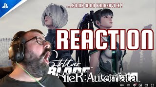 REACTION quot Stellar Blade  NieRAutomata DLC Trailer quot  YES [upl. by Amme882]