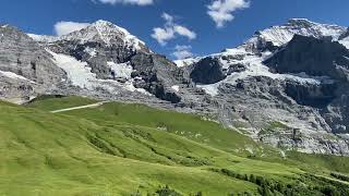 Video Montage of Grindelwald Switzerland set to music 2024 [upl. by Salaidh]