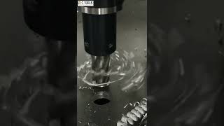 Drilling with annular cutter in steel 🔥🔥 viral short cnc woodworking metalworking [upl. by Trudnak]