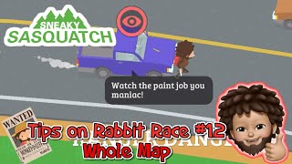 Sneaky Sasquatch  Tips and tricks that help you on Rabbit Race 12 the whole map [upl. by Alwyn]