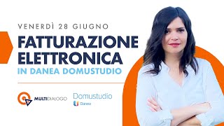 La fatturazione elettronica in Danea Domustudio [upl. by Homere324]