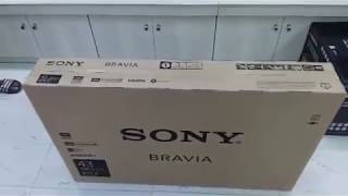 Sony X7500E 43″ 4K UHD Smart LED TV price in Bangladesh [upl. by Fulcher990]