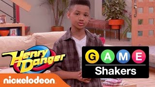 Henry Danger amp Game Shakers Crossover  Kid Trainer Demarjay Smith Motivates the Casts  Nick [upl. by Wrigley]