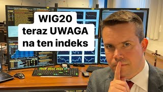 ⚡️Uważaj Bo Indeks WIG20 Jest w Ważnym Miejscu⚡️ [upl. by Newmann]