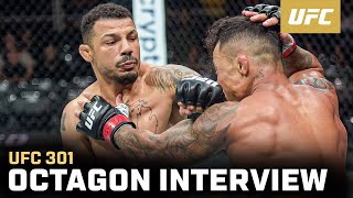 Drakkar Klose Octagon Interview  UFC 301 [upl. by Cozmo]