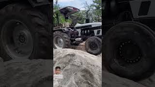 Eicher 885 tractor stunt with modified farming automobile [upl. by Reba]