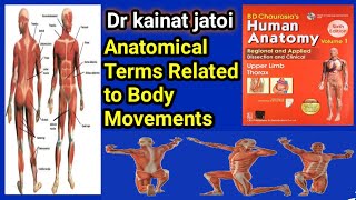 Anatomical Terms Related to Body Movements  upper limb  Head and Neck Anatomical Terms Anayomy [upl. by Namrac]