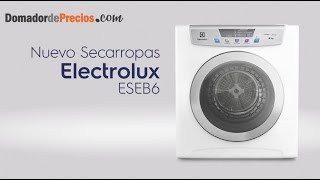 Secarropas a Calor Electrolux Eseb6 6 Kilos De Pared Y Piso [upl. by Airotkciv355]