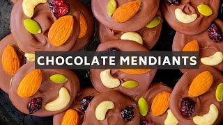 Chocolate Mendiants  Raksha Bandhan Special  Chocolate Easy recipes  homemade chocolate recipes [upl. by Ahseyd]