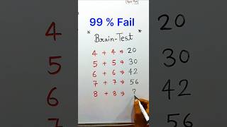 math  math tricks  math tricks video  mathematics  math puzzle  maths quiz shorts mathshorts [upl. by Silvio]