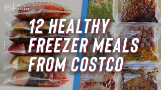 12 More Healthy Freezer Meals from Costco [upl. by Tenneb738]