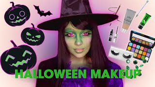 Cringe cool wicked witch transformation  Halloween makeup [upl. by Eizle]