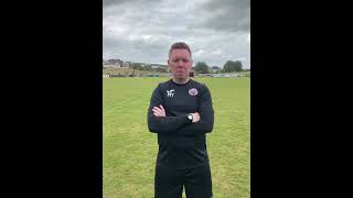 06082022 Maybole 10 Maryhill Mark Young postmatch interview [upl. by Einram654]