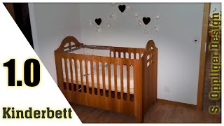 Kinderbett selber bauen V10  DIY [upl. by Ihana949]