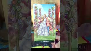 La carta de Tarot del día 🌞 tarot amor tarotreading [upl. by Ravahs16]