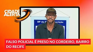 Homem que se passava por policial é preso no Cordeiro [upl. by Omlesna]