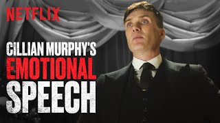 Cillian Murphys MOVING Speech about SAVING Children 👏🏼  Peaky Blinders  Netflix India [upl. by Atnahs696]