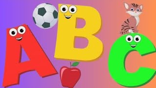 A for apple B for ball abc song  abc alphabet song  abc video chuchutv abcbabytv [upl. by Suolhcin]