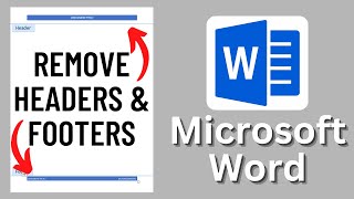 How to Remove All Headers amp Footers in Microsoft Word [upl. by Berkeley370]