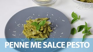 MAKARONA ME SALCE PESTO  Recetë Italiane e shpejtë  Pjatë e parë  Arti Gatimit [upl. by Uyekawa]