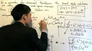 QM65 Finite Square Well E ≤ V₀  Antisymmetric solutions [upl. by Schiff]